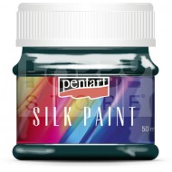 Краска по шелку Silk paint, изумруд smaragd, 50 мл арт. 17779